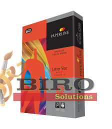 Hîrtie colorată A4 Paperline RED, 80 gr/m2, 500 foi, intensiv, roșie